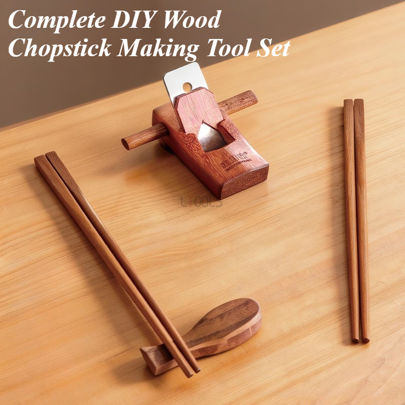 Woodworking Kits For Beginners - Juego de Herramientas para Hacer Palillos