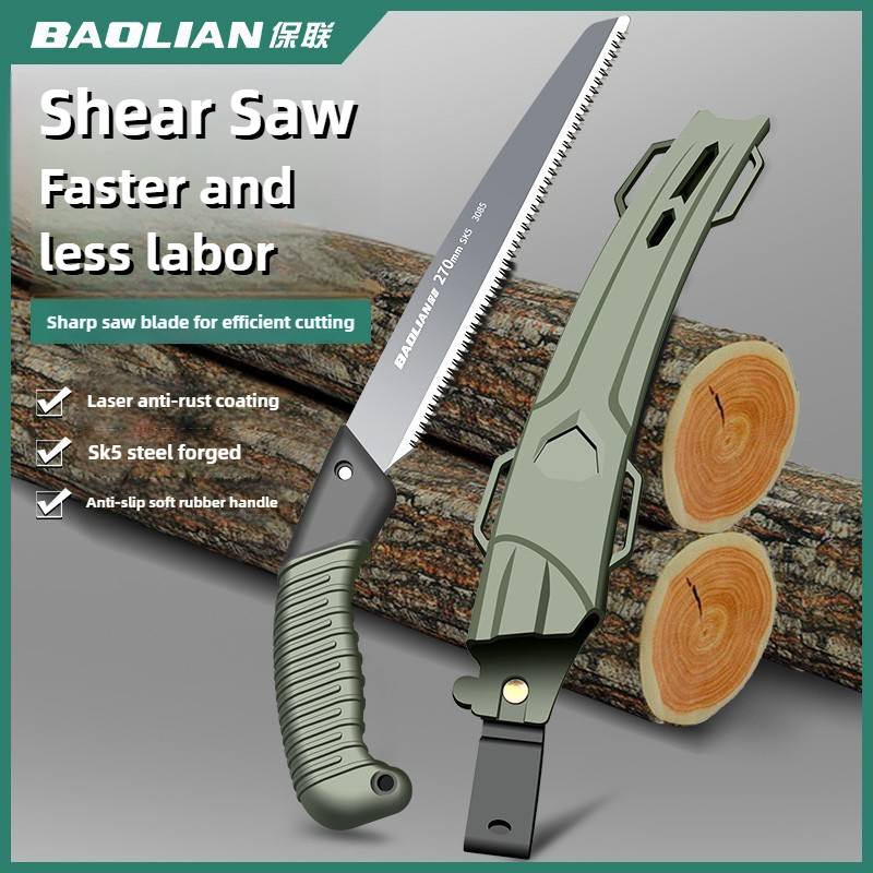 Woodworking Japanese Tools - Sierra de mano BAOLIAN, sierra de