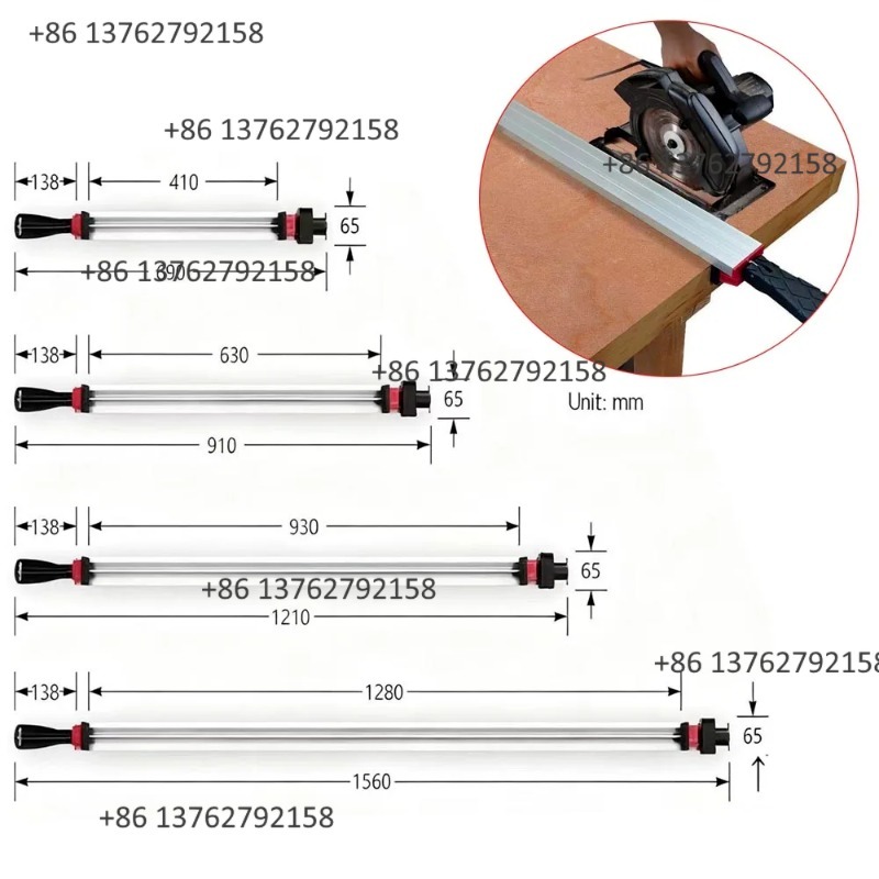 Woodworking Gauge - Guía de inglete de aleación de