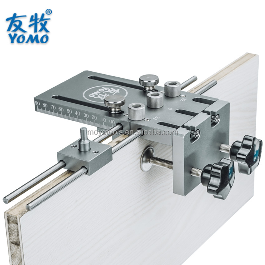 Woodworking Tool - Plantilla de Perforación Mejorada para Muebles,