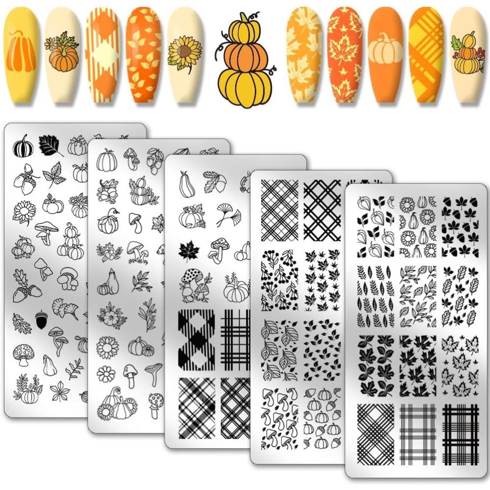 Woodworking Nails - Placas de Estampado de Uñas para