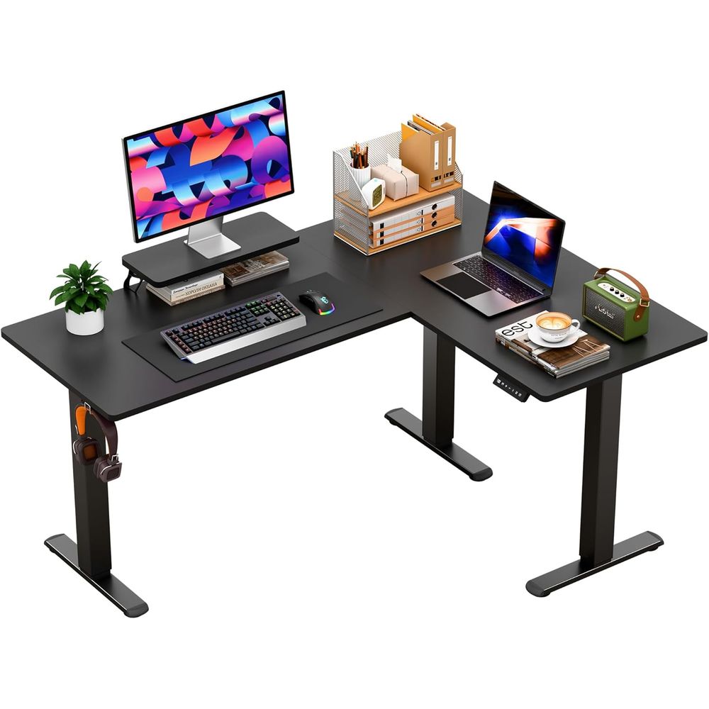 Woodworking Or Woodworking - Escritorio Eléctrico en Forma de L