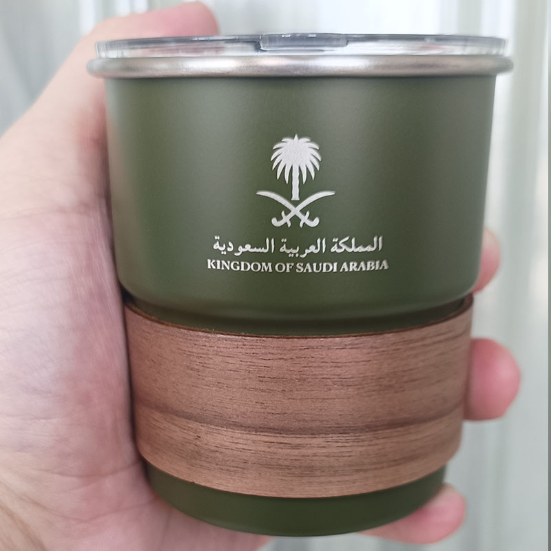 Woodworking Logos - Taza de Cerveza de Acero Inoxidable