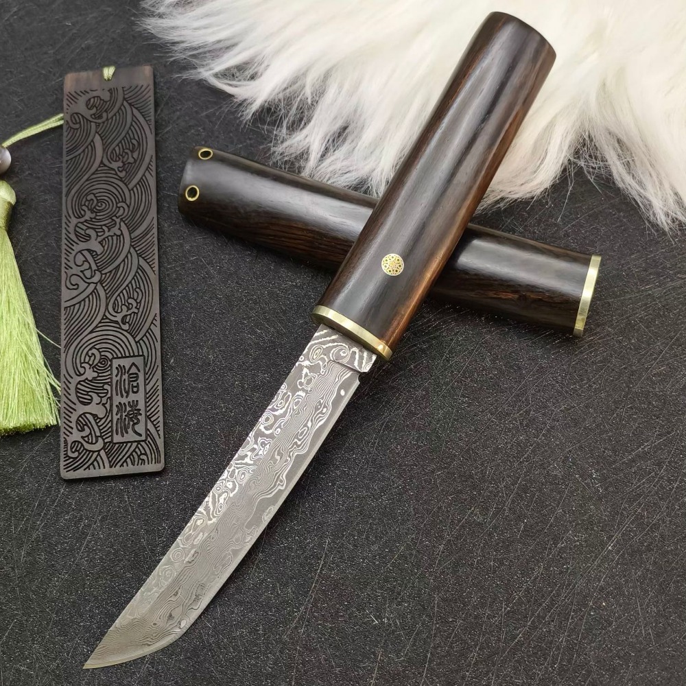 Woodworking Japanese Tools - Cuchillo de Bolsillo de Hoja Fija
