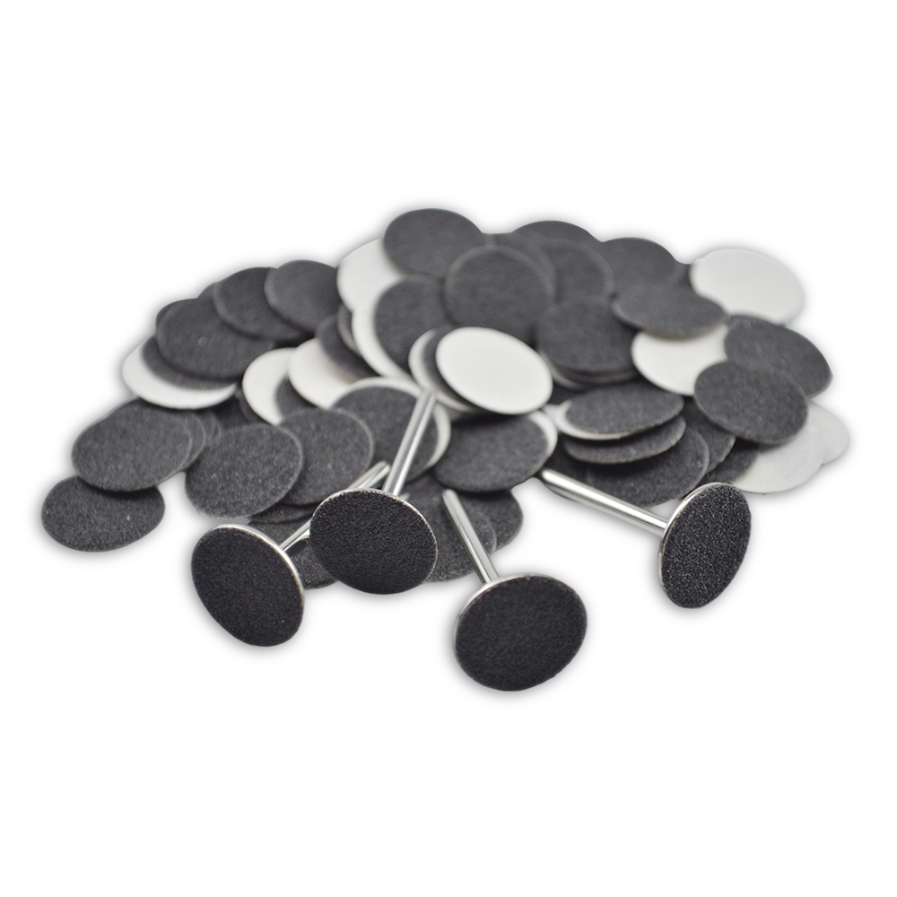 Woodworking Nails - Papel de lija negro RolinStar, 100/Uds.,
