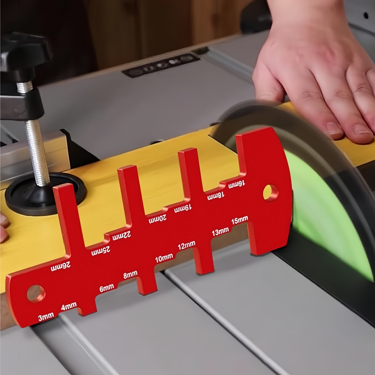 Woodworking Gauge - Medidor de altura de sierra para