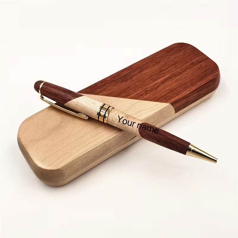 Juego de bolígrafos de madera  - Woodworking Logos reseña y precio