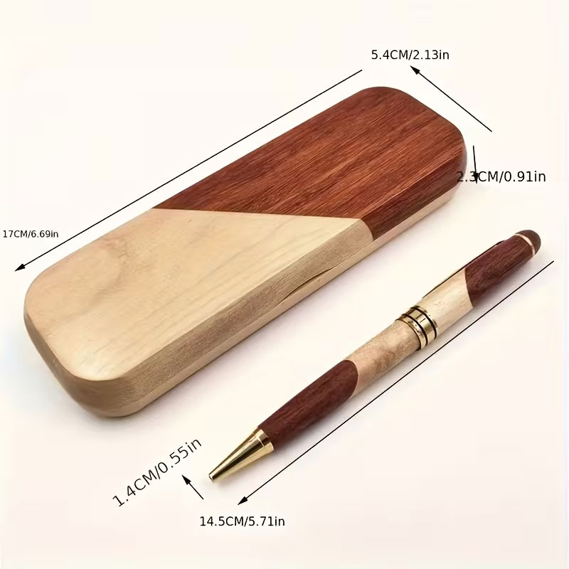 Juego de bolígrafos de madera  - Woodworking Logos reseña y precio