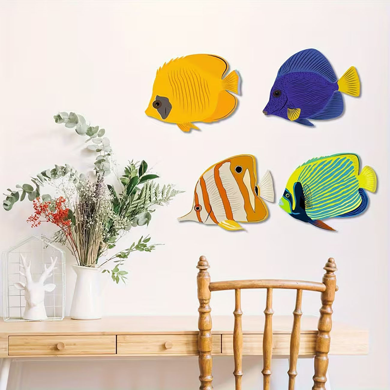 4 Piezas de Decoración de Pare - Woodworking Room reseña y precio