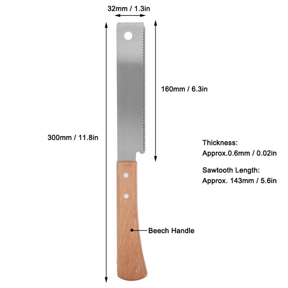 Sierra de mano japonesa de 12  - Woodworking Japanese Tools reseña y precio