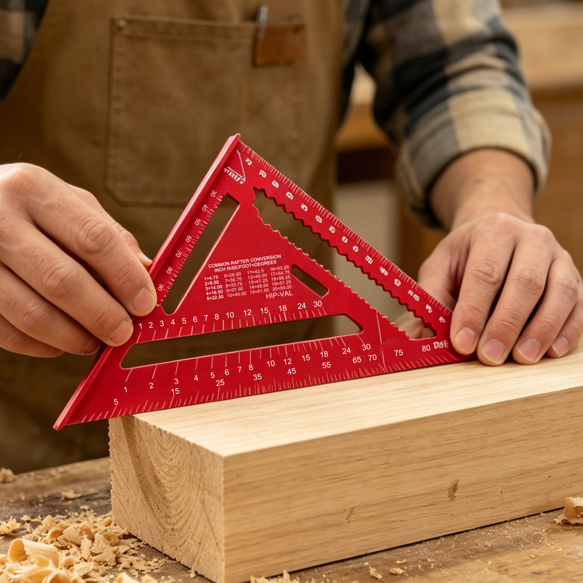 Regla Triangular de Alta Preci - Woodworking Basic Tools reseña y precio
