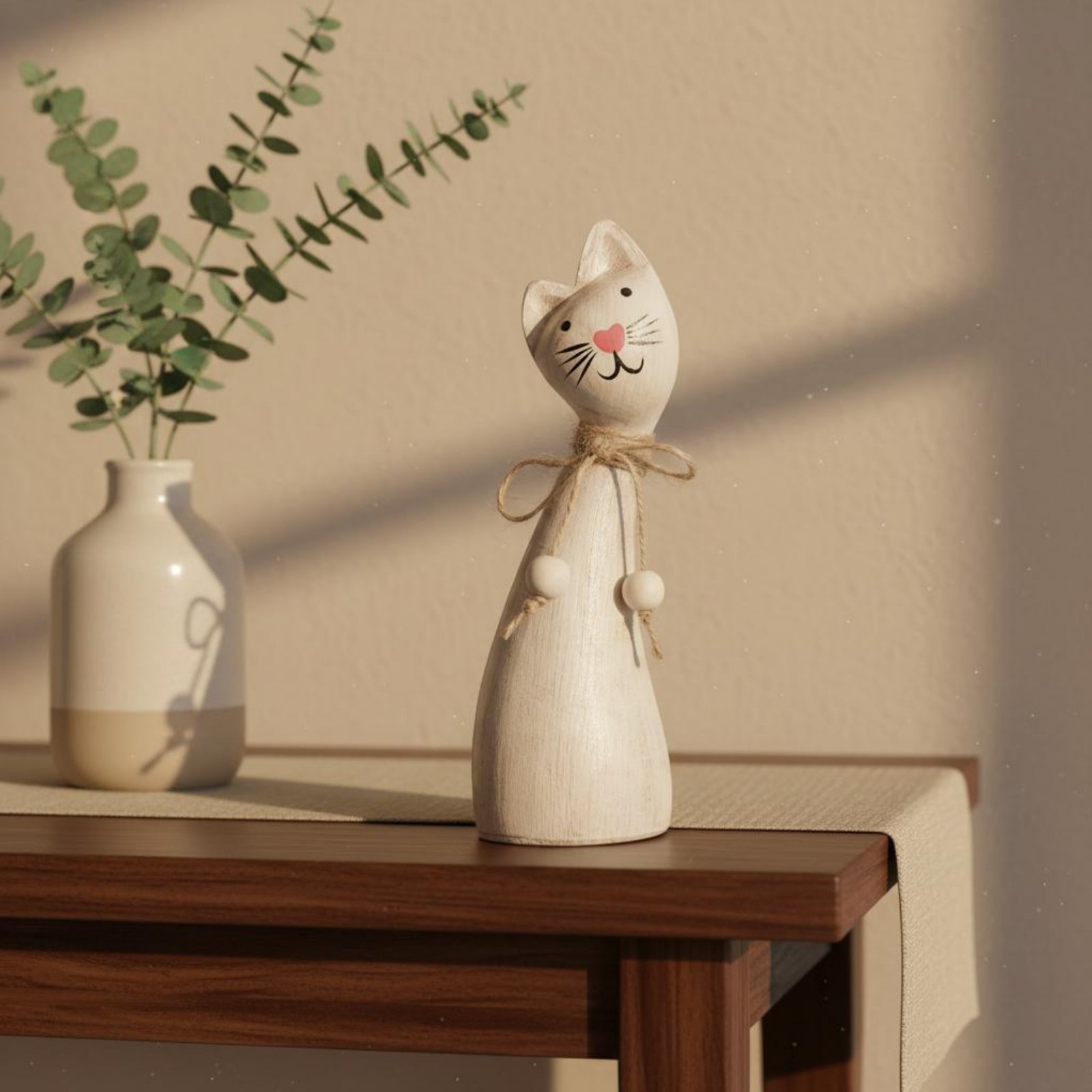 2 Piezas de Estatuas de Gatos  - Woodworking Artisans reseña y precio