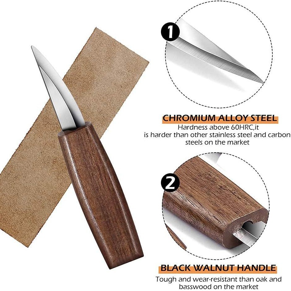 Kit de Tallado en Madera de 8  - Woodworking Kits For Beginners reseña y precio
