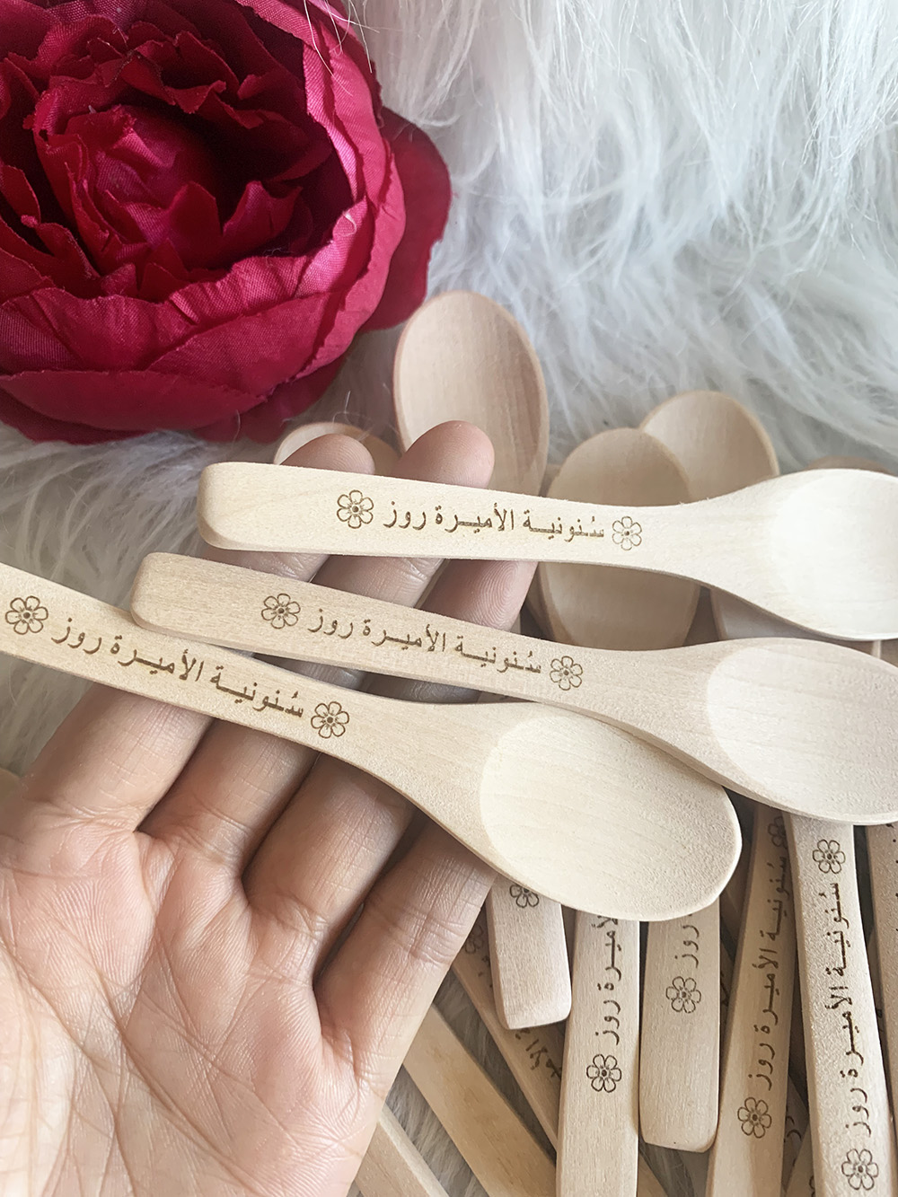 Cuchara de madera con logotipo - Woodworking Logos reseña y precio