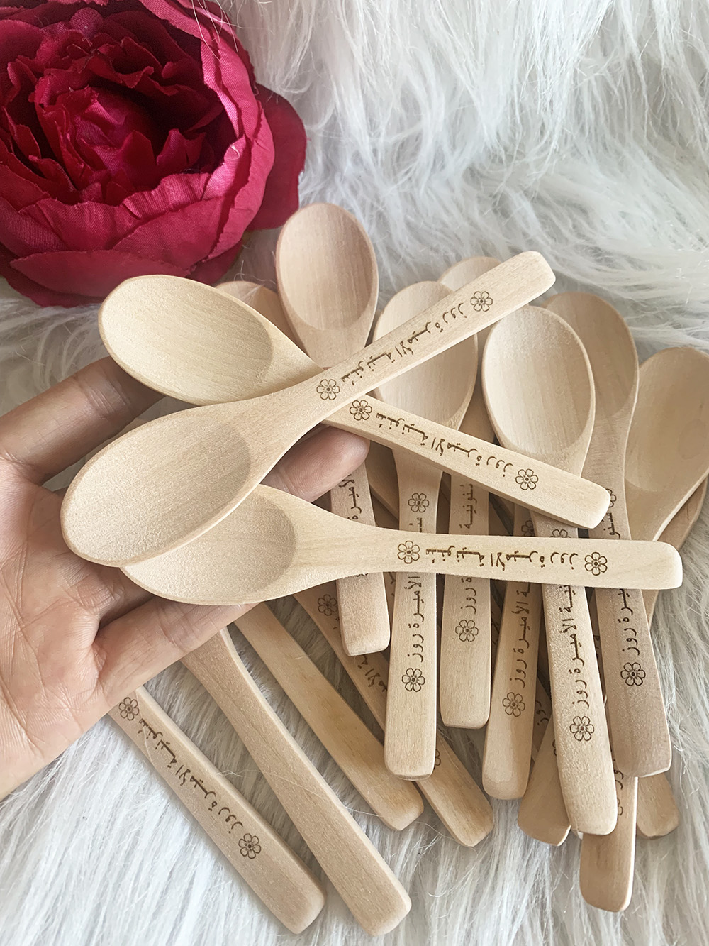 Cuchara de madera con logotipo - Woodworking Logos reseña y precio