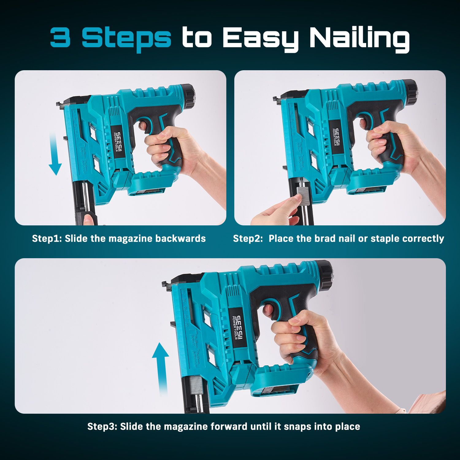 SEESII Clavadora Eléctrica Ina - Woodworking Nails reseña y precio