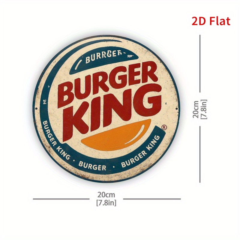 Burger King Logotipo de madera - Woodworking Logos reseña y precio