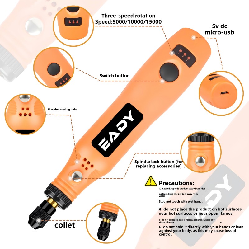 Kit de herramientas rotatorias - Woodworking Basic Tools reseña y precio