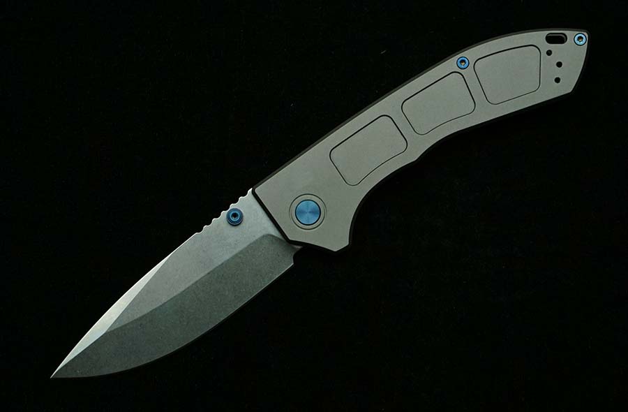 Nuevo cuchillo plegable azul c - Woodworking Logos reseña y precio