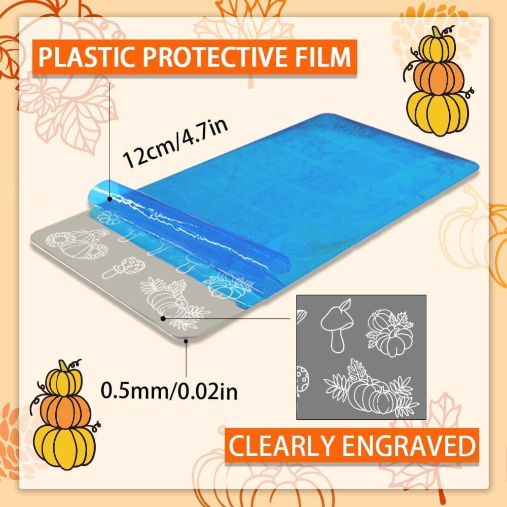 Placas de Estampado de Uñas pa - Woodworking Nails reseña y precio