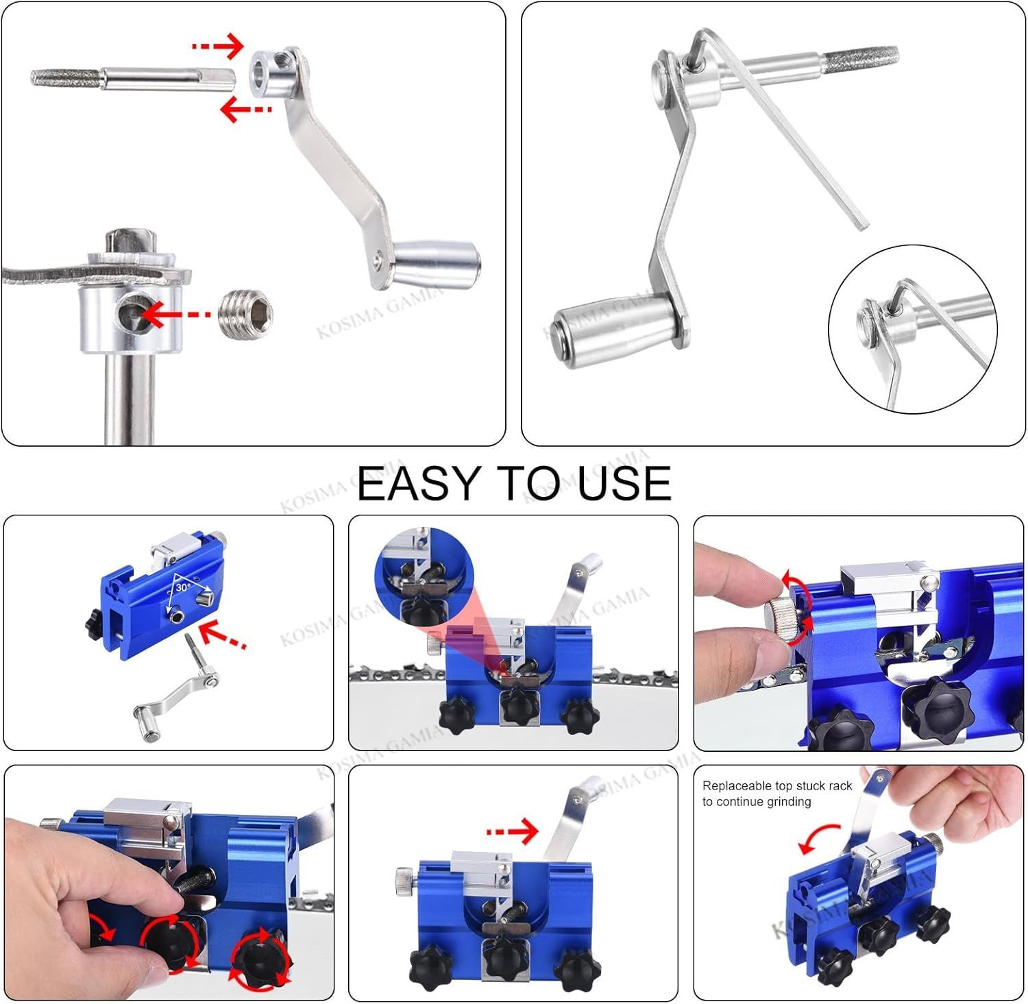 Afilador de Cadena Manual Port - Woodworking Basic Tools reseña y precio