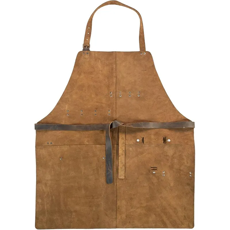 Delantal Retro de Cuero PU Uni - Woodworking Artisans reseña y precio