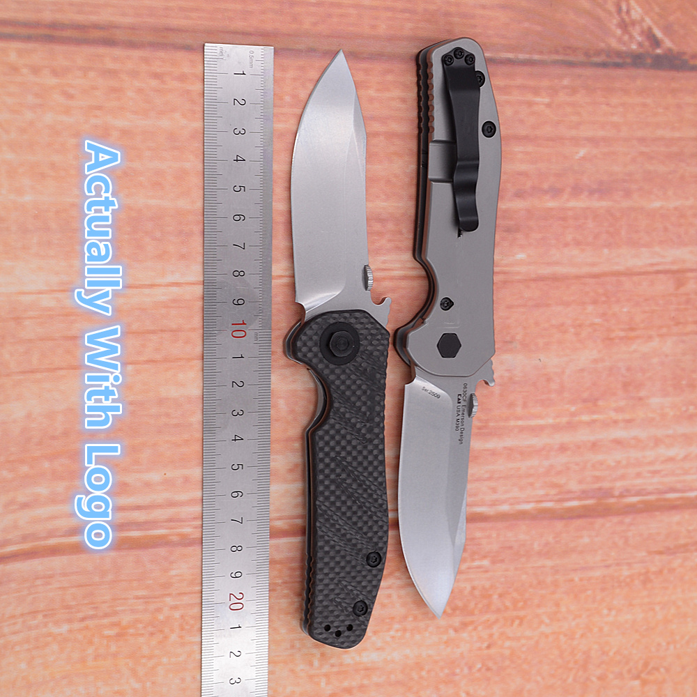 Cuchillo Emerson Style 0630CF  - Woodworking Logos reseña y precio