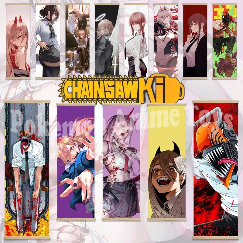 Póster de Anime Chainsaw Man,  - Woodworking Room reseña y precio