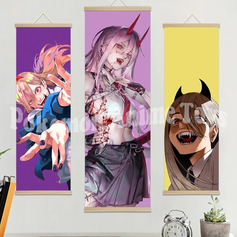 Póster de Anime Chainsaw Man,  - Woodworking Room reseña y precio