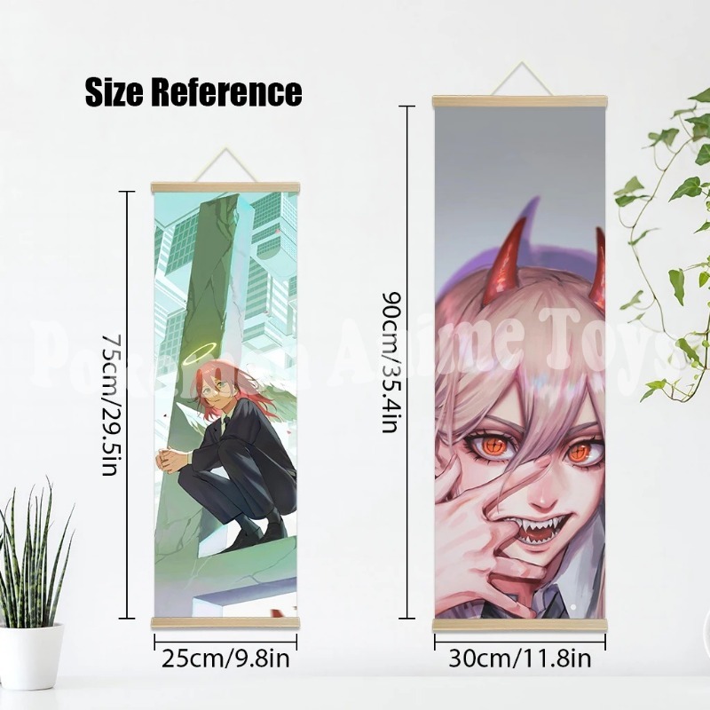 Póster de Anime Chainsaw Man,  - Woodworking Room reseña y precio