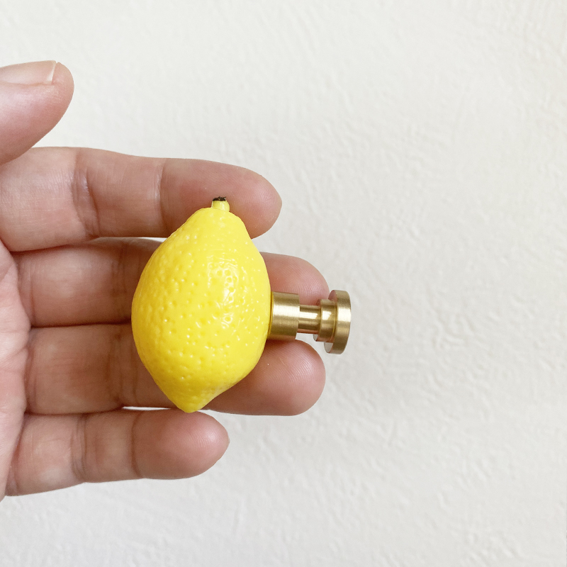 Tirador con Forma de Limón, Ti - Woodworking Inspiration reseña y precio