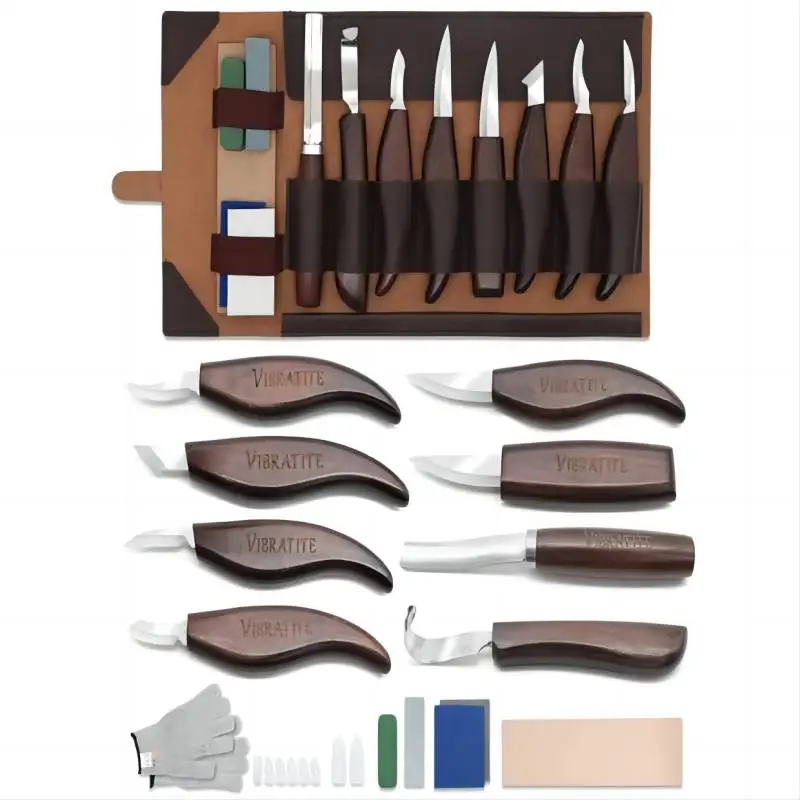 Kit de tallado de madera, 15 U - Woodworking Kits For Beginners reseña y precio