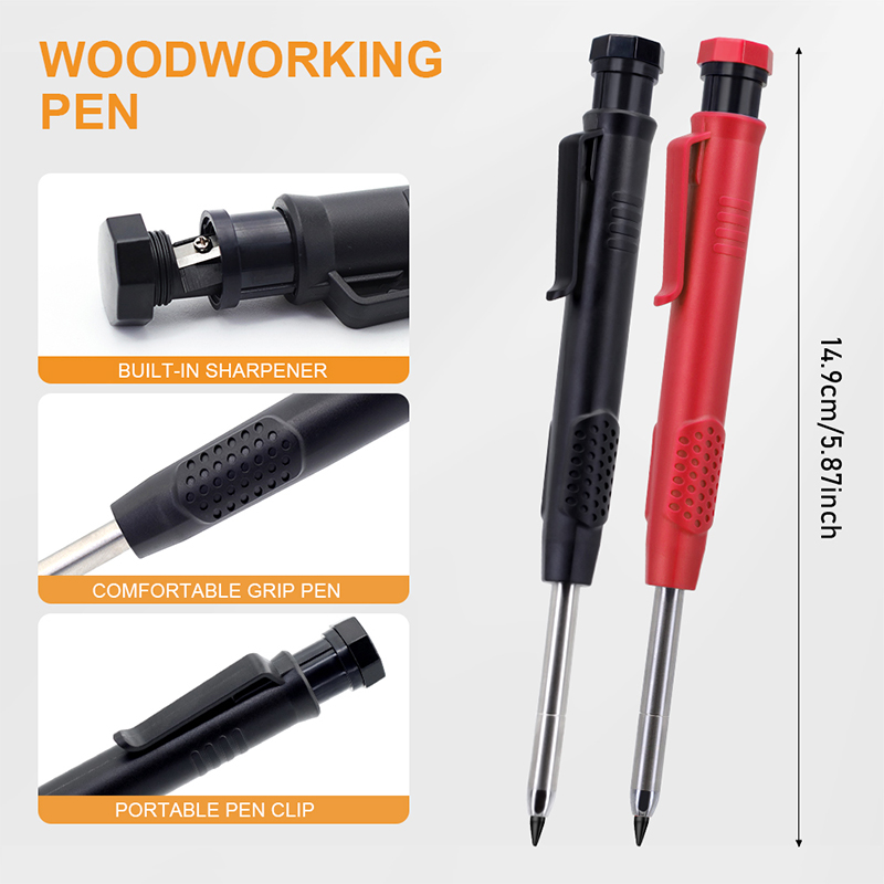 Lápiz mecánico para carpintero - Woodworking Or Woodworking reseña y precio